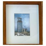 Framed Rural Scene Artwork Pair