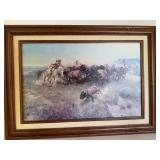 Undaunted Courage Book, Decorative Book Clock & Framed Print Mixed Lot