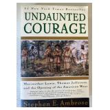Undaunted Courage Book, Decorative Book Clock & Framed Print Mixed Lot