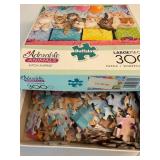 Buffalo Jigsaw Puzzle Mixed Lot of 9