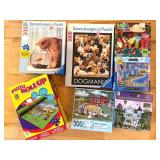 Ravensburger, DOWDLE & Jane Wooster Scott Puzzle Mixed Lot With Roll-Up Mat