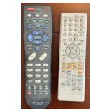 Hitachi Projection TV Cabinet With VCR & Cables
