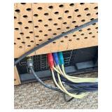 Hitachi Projection TV Cabinet With VCR & Cables