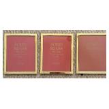 Mixed Metal Photo Frames (Lot of 10)