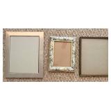 Mixed Metal Photo Frames (Lot of 10)