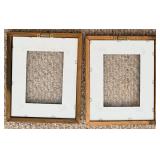 Wood Picture Frames Mixed Lot (Lot of 7)