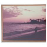 Framed Coastal Landscape Art Pair