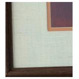 Framed Coastal Landscape Art Pair