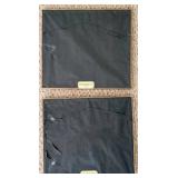 Framed Coastal Landscape Art Pair