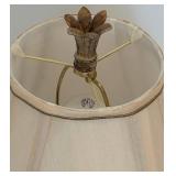 Ornate Table Lamp With Shade
