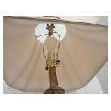Ornate Table Lamp With Shade