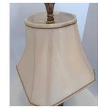 Ornate Table Lamp With Shade