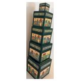 Barrington Studios Birdsong & Lion Decorative Box Set (Lot of 3)