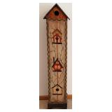 Decorative Wooden Birdhouse Cabinet