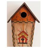 Decorative Wooden Birdhouse Cabinet