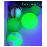 Hygieia Tin of Assorted Marbles With UV Reactive Pieces