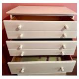 White 6-Drawer Dresser