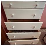White 6-Drawer Dresser