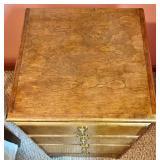 Full Simmons Beautyrest Mattress with Headboard & Small Dresser Mixed Lot