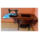 Standard Sewing Machine in Cabinet