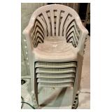 Stackable Outdoor Chairs (Set of 6)