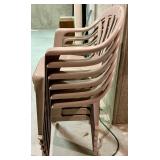 Stackable Outdoor Chairs (Set of 6)