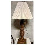 Vintage National Washboard Co. No. 703 Lingerie Washboard & Wooden Lamp Mixed Lot