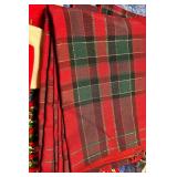 Mixed Christmas Linens & Handmade Pieces