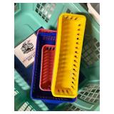 Mixed Plastic Storage Bins & Baskets