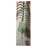 Metal Fish Skeleton Hanging Sculpture
