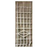 White Wood Trellis