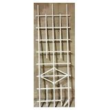 White Wood Trellis