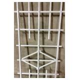 White Wood Trellis