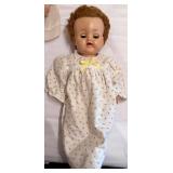 Vintage Composition Dolls & Teddy Bears Mixed Lot (6 Pieces)
