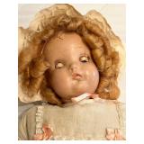 Vintage Composition Dolls & Teddy Bears Mixed Lot (6 Pieces)