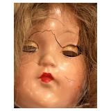 Vintage Composition Dolls & Teddy Bears Mixed Lot (6 Pieces)