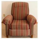 Ethan Allen Recliner Chair With Armrest & Headrest Covers #2