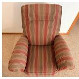 Ethan Allen Recliner Chair With Armrest & Headrest Covers #2