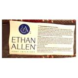 Ethan Allen Recliner Chair With Armrest & Headrest Covers #2