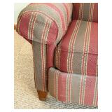 Ethan Allen Recliner Chair With Armrest & Headrest Covers #2