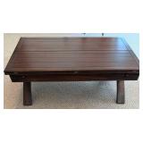 Large Folding Wooden Extension Coffee Table