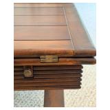 Large Folding Wooden Extension Coffee Table