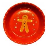 Christmas Reindeer Decor, Santa Tray & Holiday Plates Mixed Lot