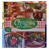 Gooseberry Patch Christmas Book & Quilted Tote Bags Mixed Lot