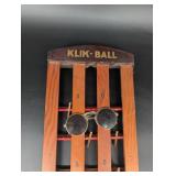 Klik-Ball Wooden Game Board