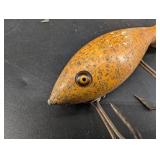Vintage Heddon, South Bend & Injured Minnow Fishing Lure Mixed Lot (5)