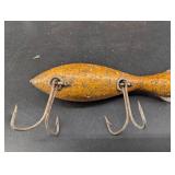 Vintage Heddon, South Bend & Injured Minnow Fishing Lure Mixed Lot (5)