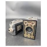 Kodak Cine-Kodak Magazine 8 & Brownie Junior Six-16 Camera Mixed Lot