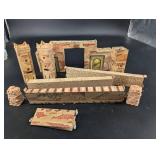 Cardboard Castle Building Set (Lot of 10)