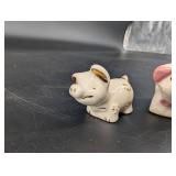 Ceramic Pig Figurines (Lot of 3)